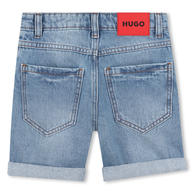 5-pocket denim Bermuda shorts HUGO BOY