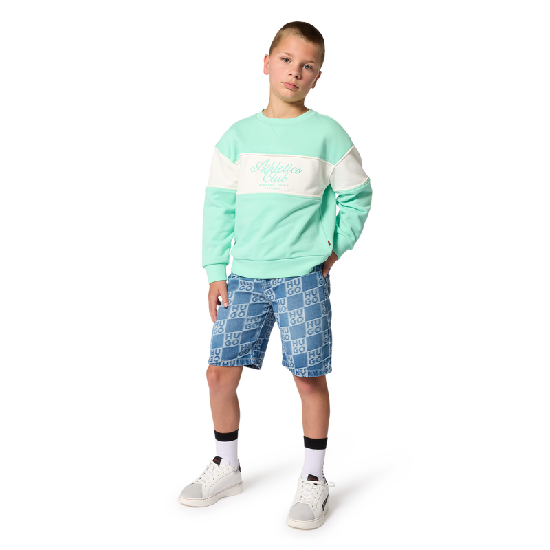 Fleece Sweatshirt HUGO 
                        BOY