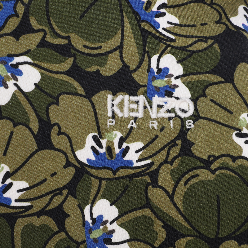 Camouflage print sweatshirt