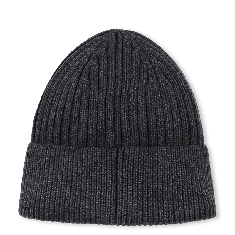 Faded knit hat HUGO 
                        UNISEX