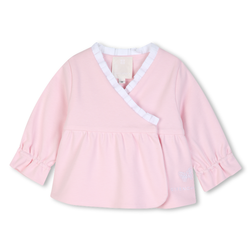 Pants, cardigan, and t-shirt set GIVENCHY 
                        GIRL