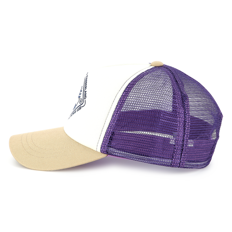 Tricolor bi-material cap TIMBERLAND 
                        BOY