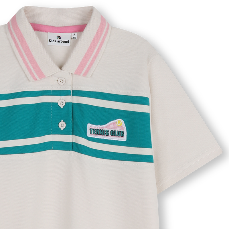 Polo Dress KIDS AROUND 
                        GIRL