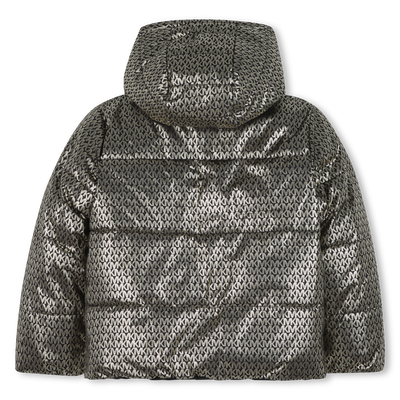 Reversible hooded puffer jacket MICHAEL KORS GIRL