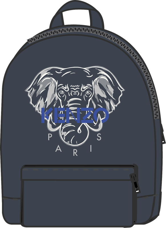 KENZO KIDS Embroidered rucksack