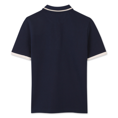 Polo shirt with chest label BOSS BOY