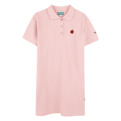 Polo Collar Dress KENZO KIDS GIRL