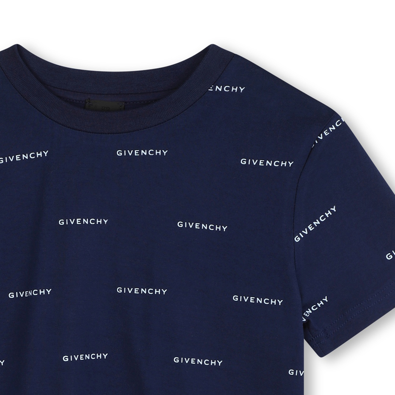 All-Over Logo-Print T-Shirt GIVENCHY 
                    BOY