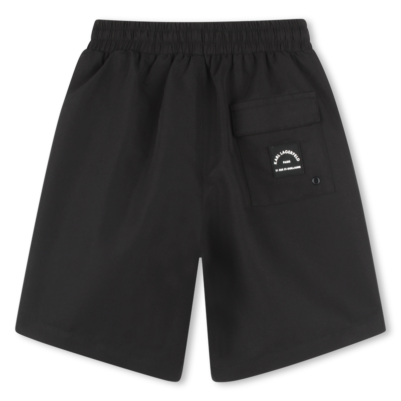 Swim shorts with pockets KARL LAGERFELD KIDS 
                        BOY