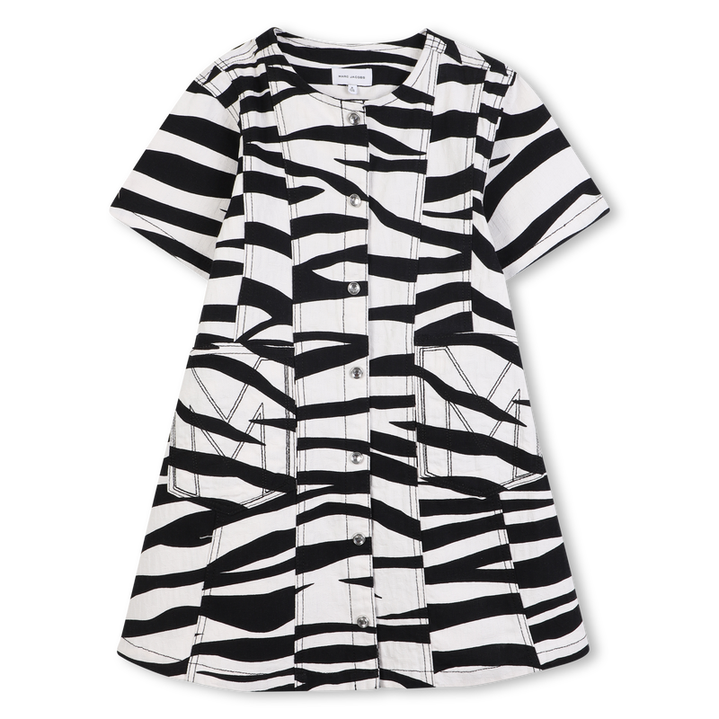 Jacquard twill dress MARC JACOBS 
                    GIRL