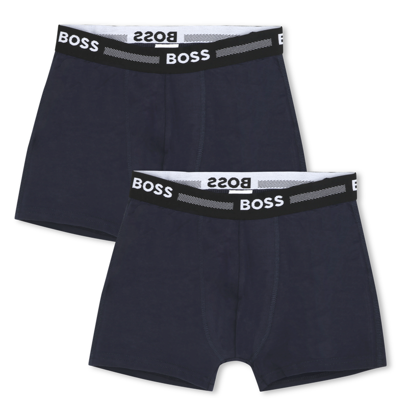 Cotton Boxers (Set Of 2) BOSS 
                        BOY