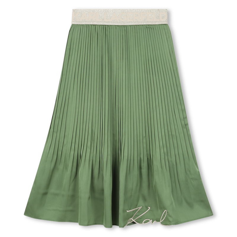 Pleated Skirt KARL LAGERFELD KIDS 
                        GIRL