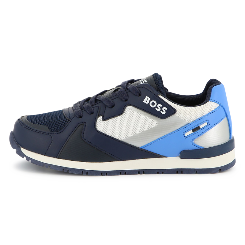 Retro Lace-Up Sneakers BOSS 
                        BOY