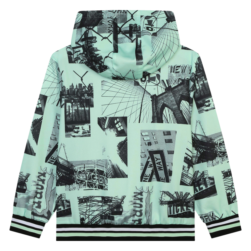 Reversible hooded jacket DKNY 
                    BOY