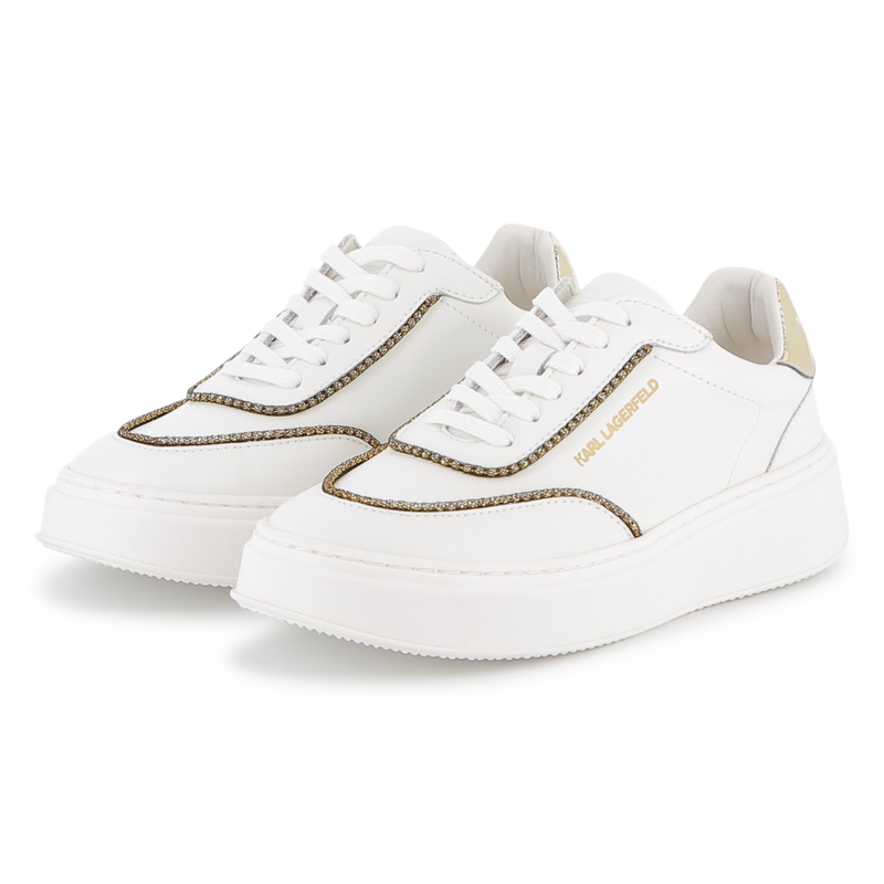 Lace-up low-top sneakers KARL LAGERFELD KIDS 
                    GIRL