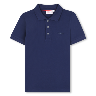 Short-sleeved piqu&eacute; polo shirt HUGO BOY