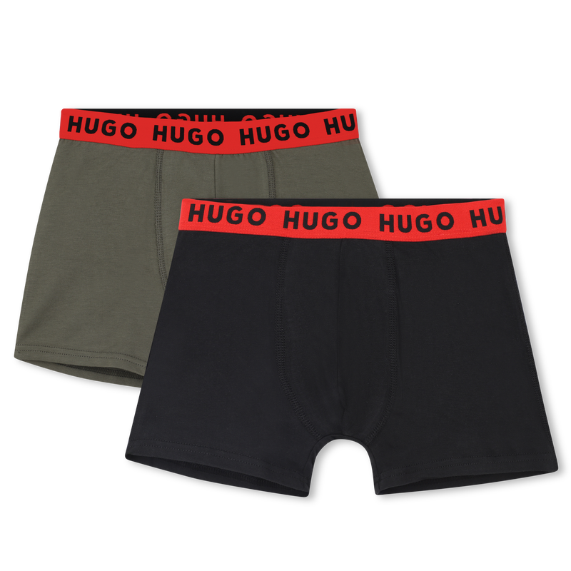 Pack of 2 boxer briefs HUGO 
                    BOY
