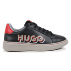 Lace-Up Leather Sneakers HUGO 
                    BOY