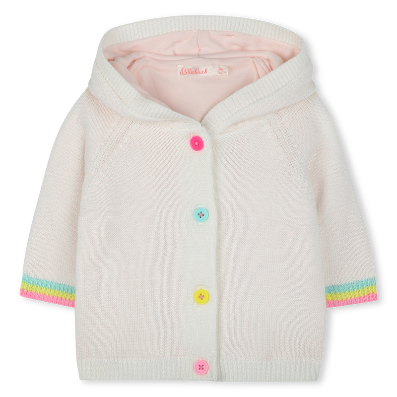Hooded cotton coat BILLIEBLUSH 
                        GIRL