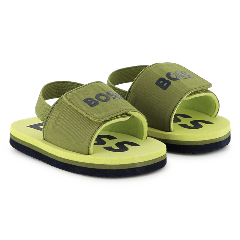 Velcro Flip Flops BOSS 
                        BOY