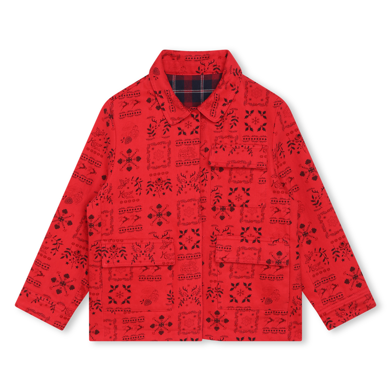 Holiday reversible jacket KENZO KIDS 
                    BOY