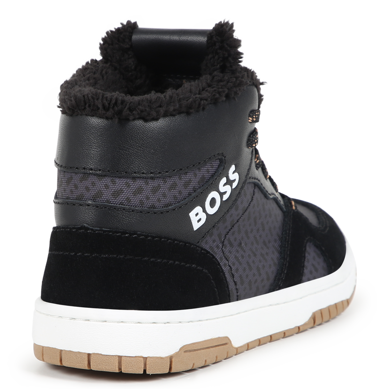 Faux-Shearling Lined Sneakers BOSS 
                        BOY