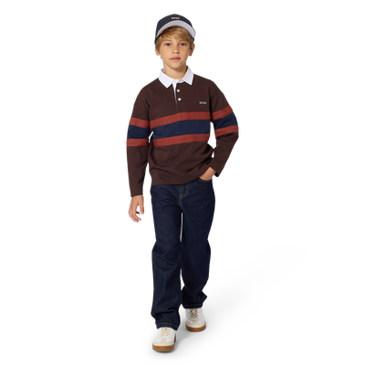 Long sleeve polo BOSS BOY