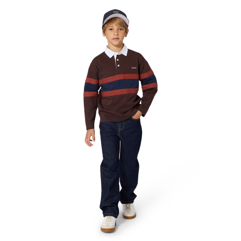 Long sleeve polo BOSS 
                        BOY