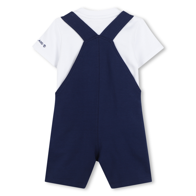T-shirt and overalls set TIMBERLAND 
                    BOY