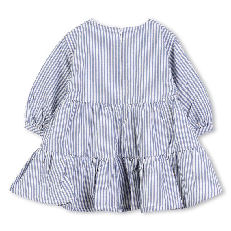 Long puff sleeve dress KENZO KIDS 
                    GIRL