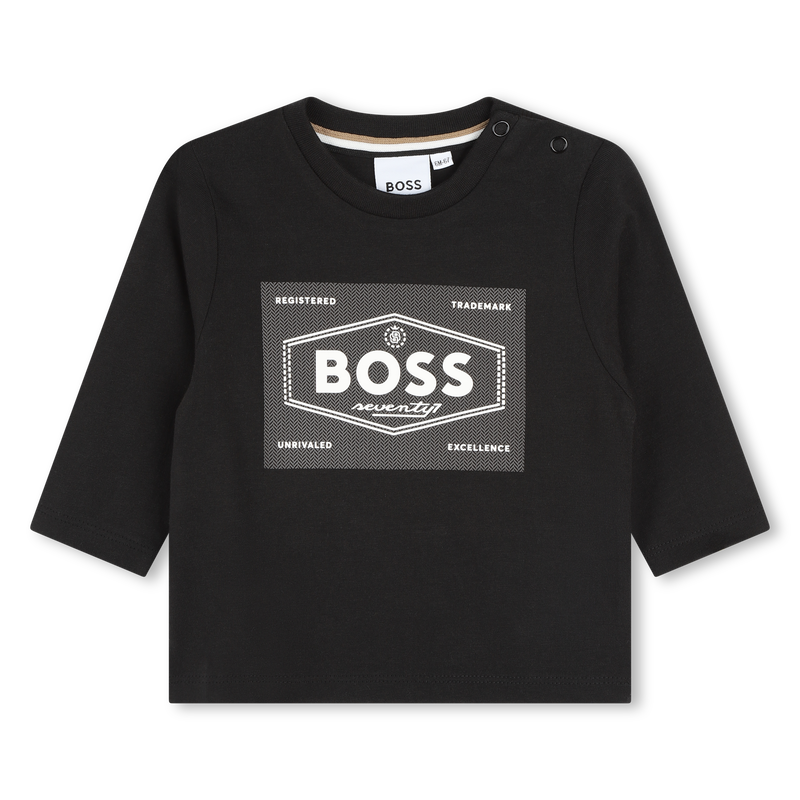Logo Graphic Long-Sleeve BOSS 
                        BOY