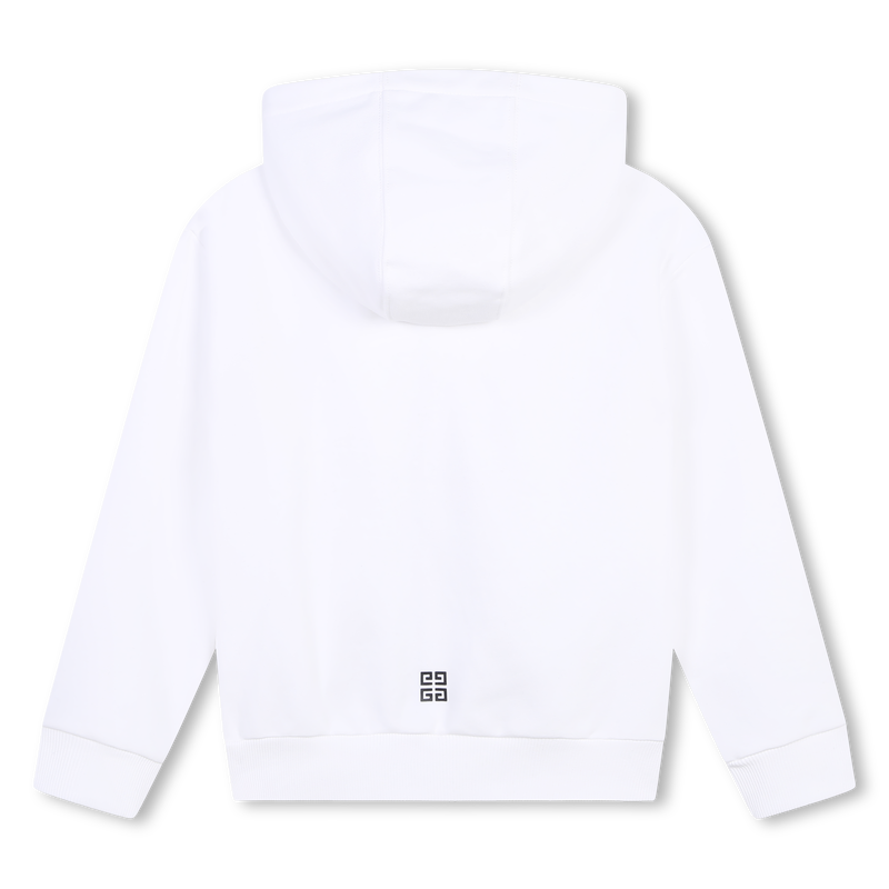 Zip-Up Hooded Cardigan GIVENCHY 
                    GIRL