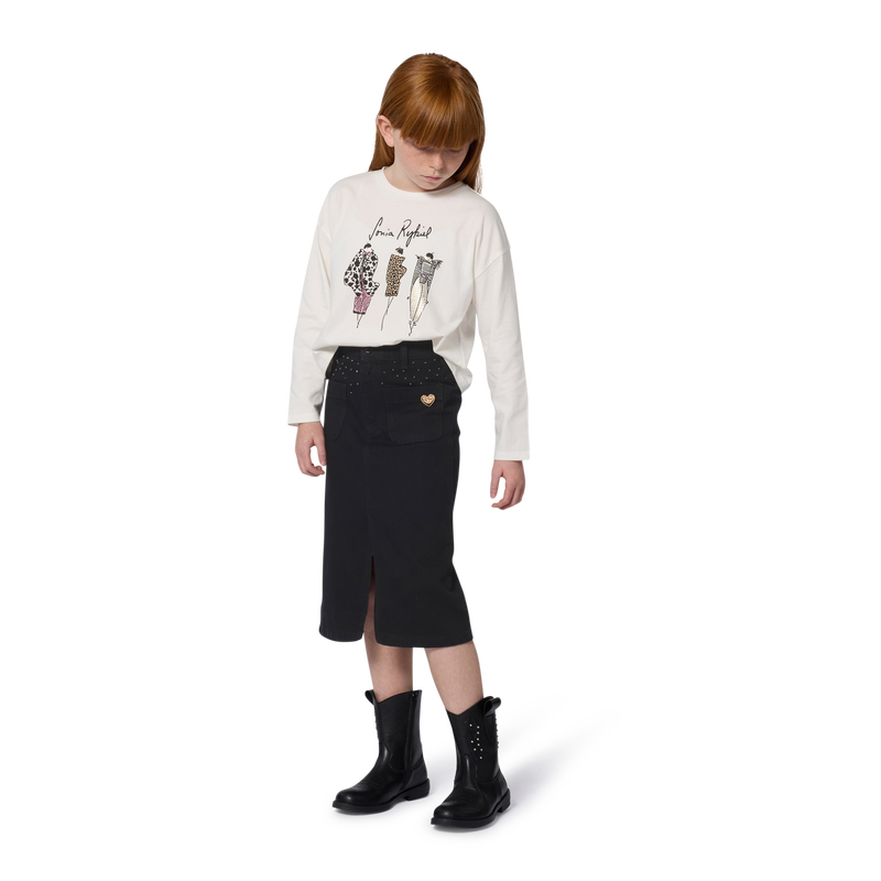 Long sleeve T-shirt SONIA RYKIEL 
                    GIRL