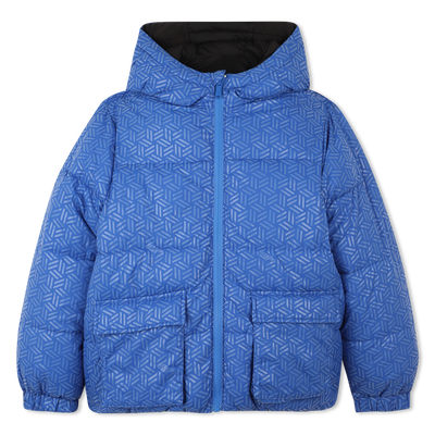 Reversible down jacket KENZO KIDS BOY