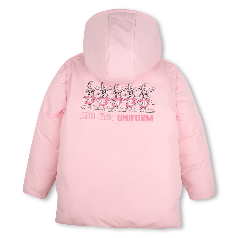 Reversible down jacket KENZO KIDS 
                        GIRL