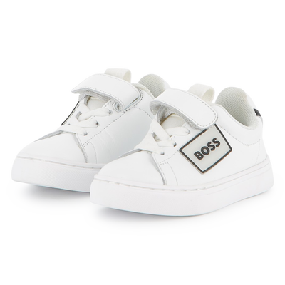 Cowhide leather sneakers BOSS BOY