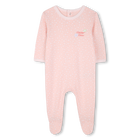 Cotton press-stud pajamas KENZO KIDS 
                    GIRL