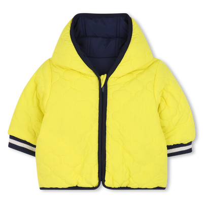 Reversible down jacket with warm hood TIMBERLAND BOY