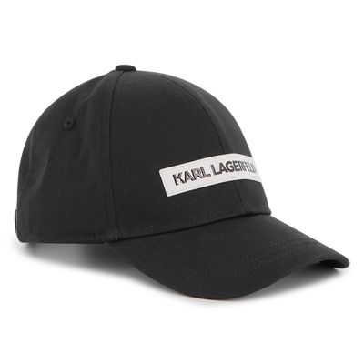 Twill cap KARL LAGERFELD KIDS BOY
