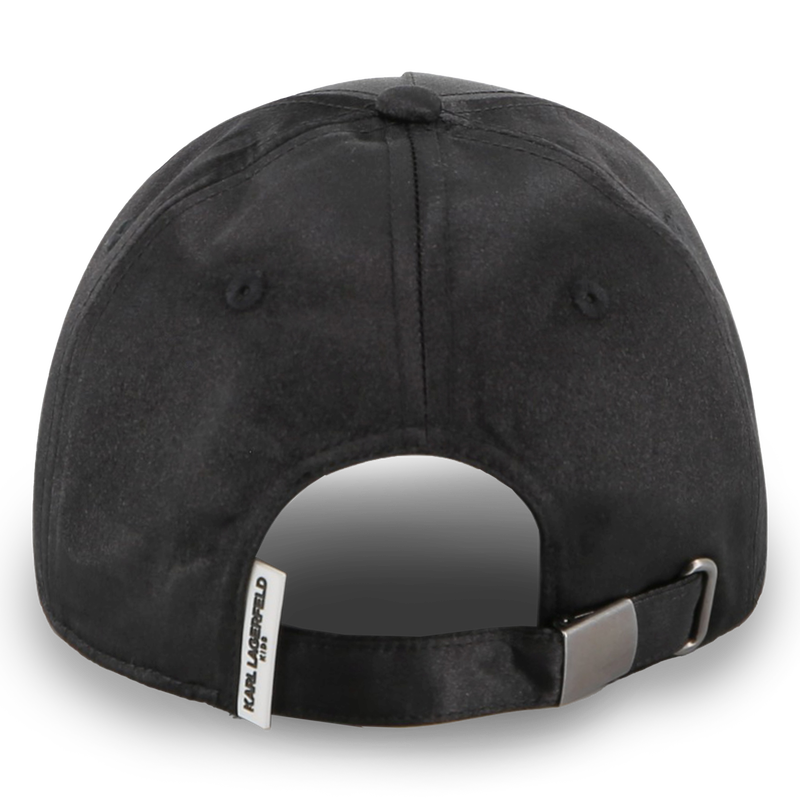 Shiny satin cap KARL LAGERFELD KIDS 
                    GIRL