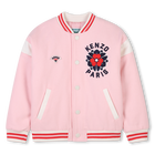 Embroidered woolen jacket KENZO KIDS 
                    GIRL