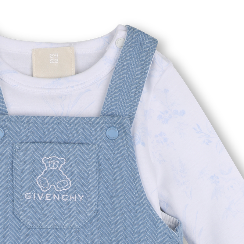 Dungaree and t-shirt set GIVENCHY 
                        BOY