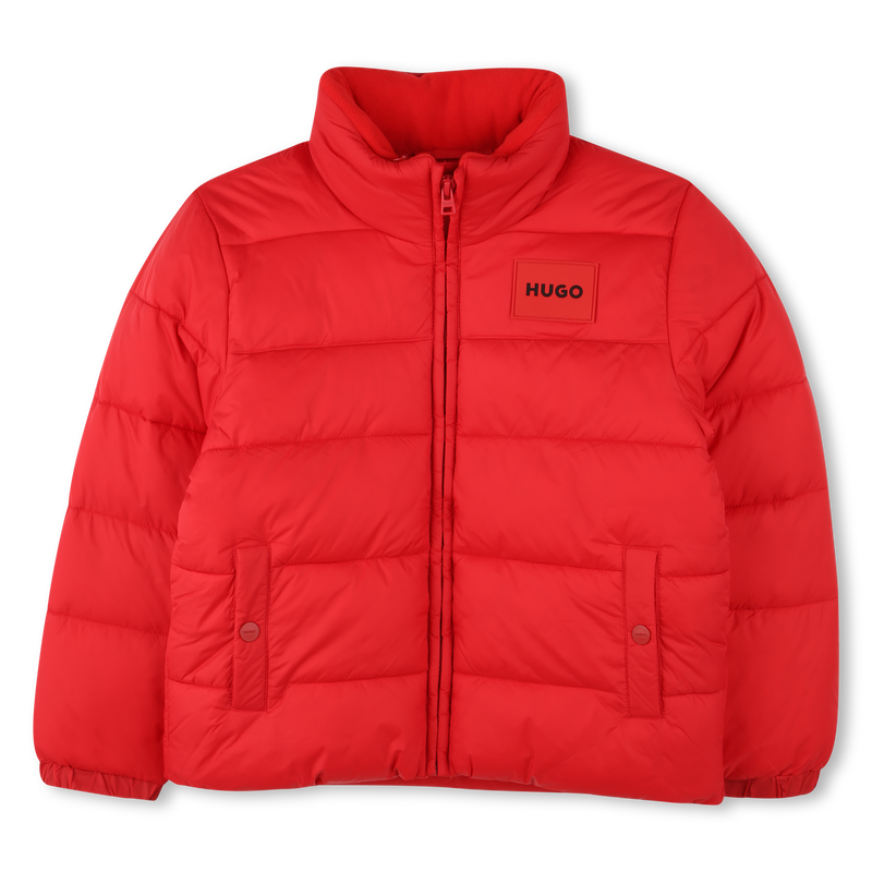 Zip-Up Water-Repellent Parka HUGO 
                    BOY