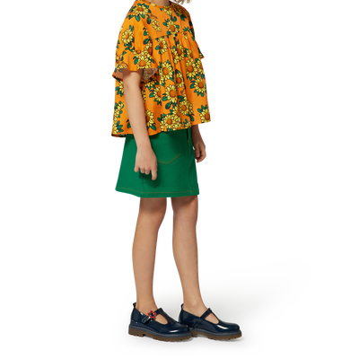 A-line skirt with pockets KENZO KIDS GIRL
