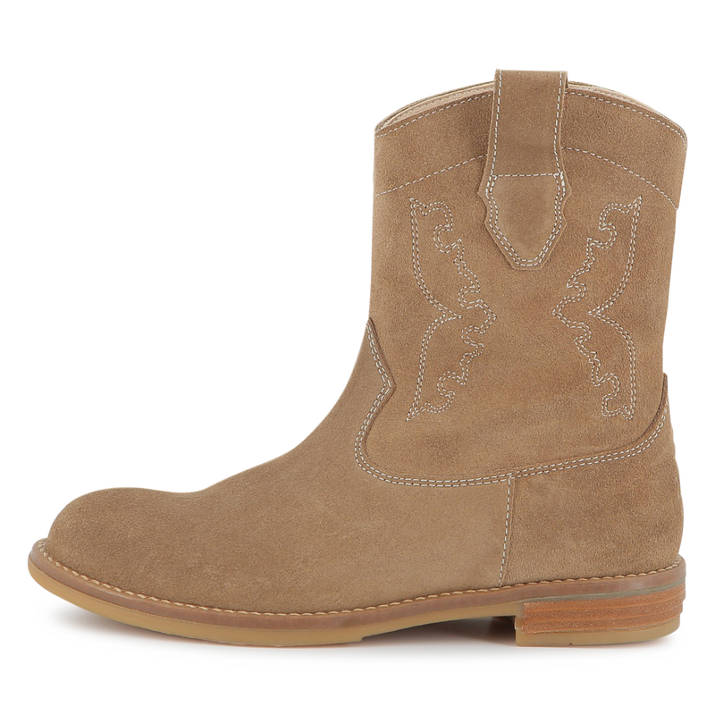 Western boots in cowhide leather ZADIG & VOLTAIRE 
                    GIRL