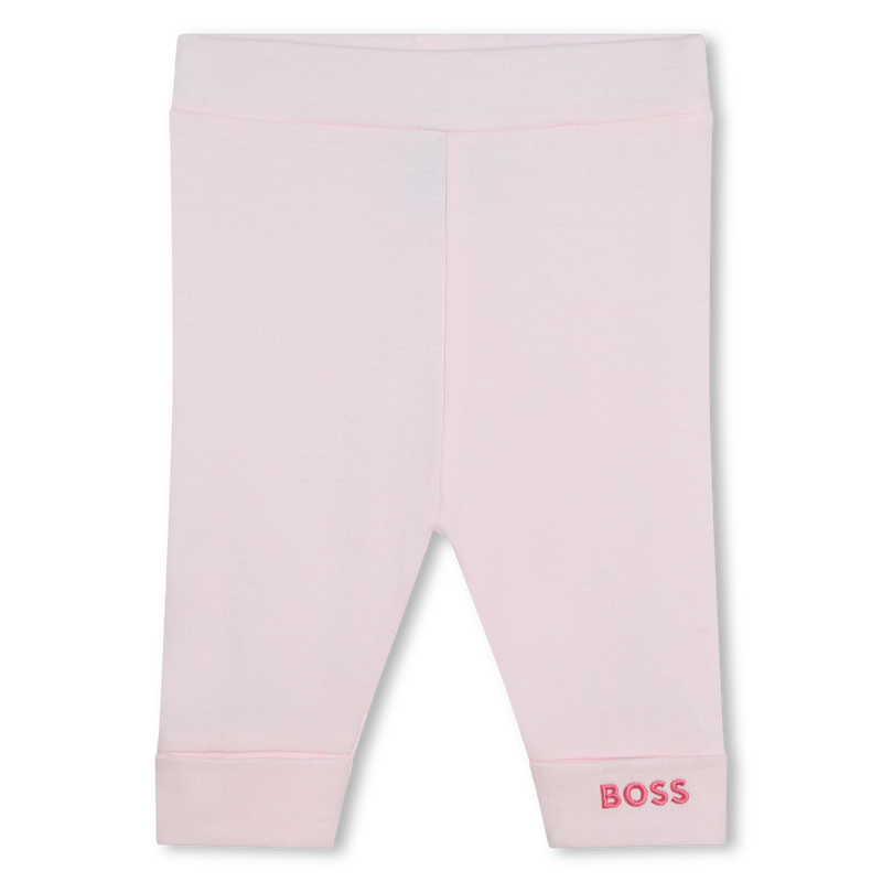 Stretch cotton leggings BOSS 
                    GIRL