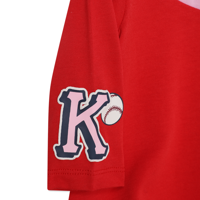 Printed cotton dress KENZO KIDS 
                    GIRL