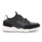 Faux and canvas sneakers BOSS 
                    BOY
