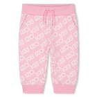 Fleece cardigan and trousers KENZO KIDS 
                    GIRL