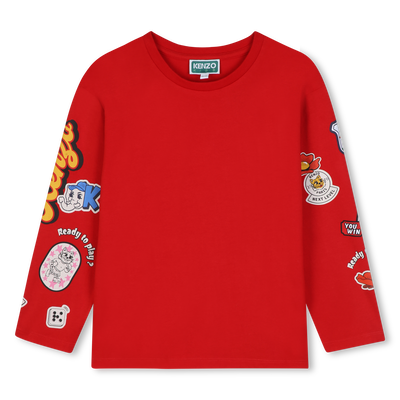 Long sleeve t-shirt KENZO KIDS GIRL